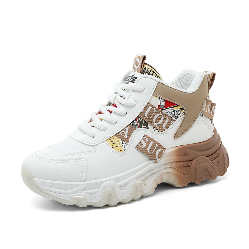 Sewing Nylon - Autumn and winter dad shoes women's