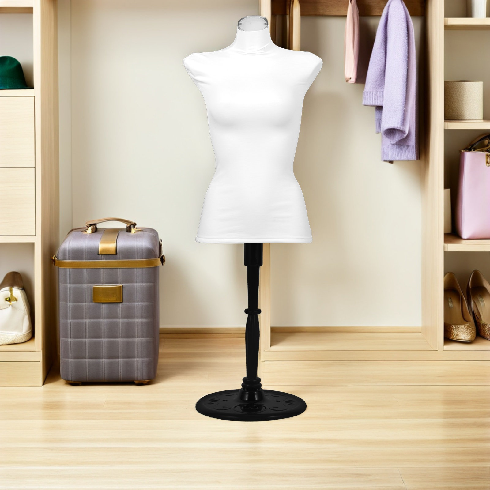 Dress Form Mannequin - Mannequin Fabric Cover Flexible Soft Stretchy