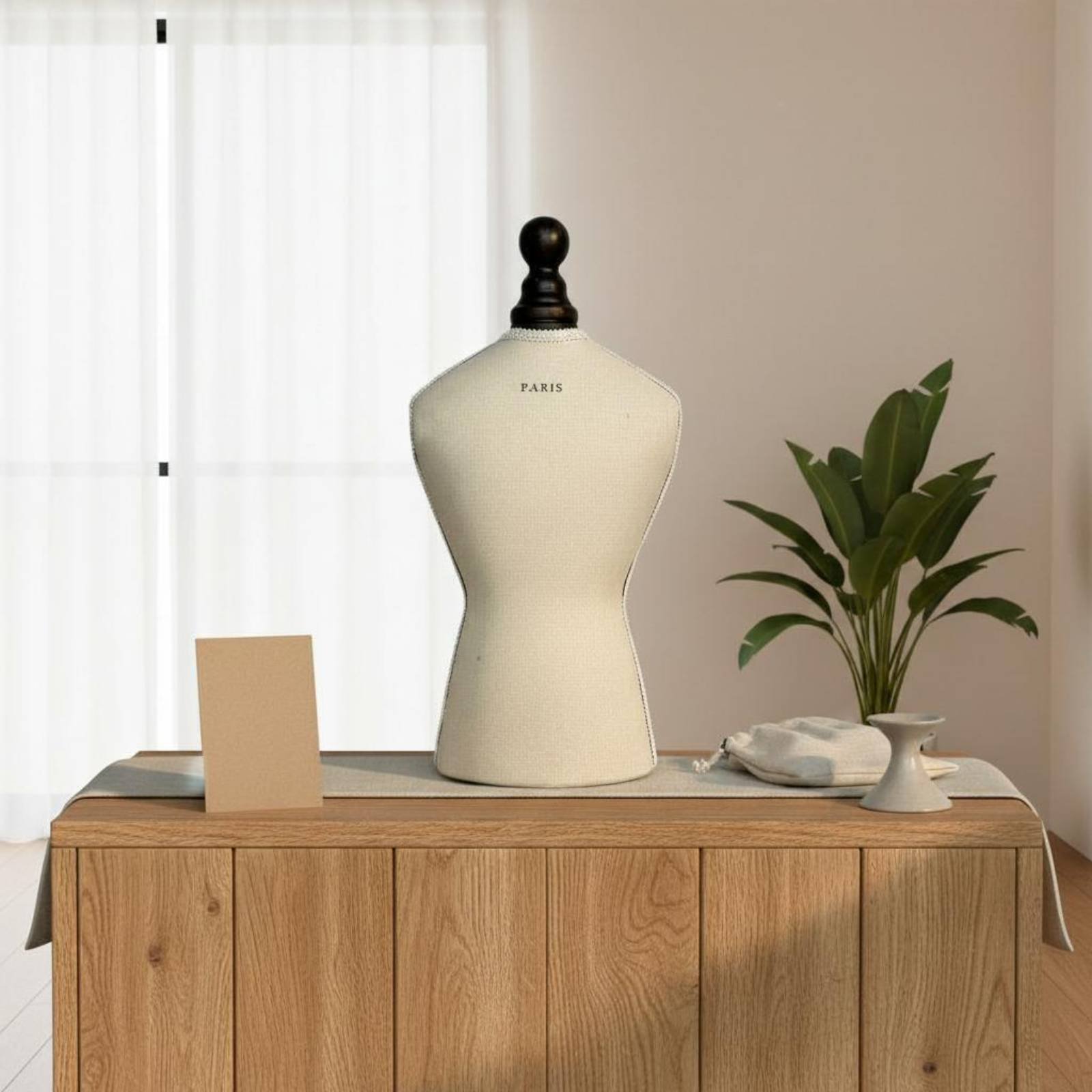 Dress Form Mannequin - Necklace Bust Stand Tabletop Bust Necklace