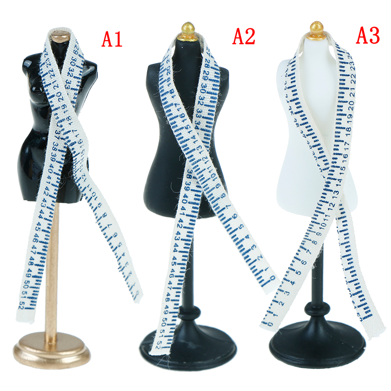 Dress Form Mannequin - 1/12 Mini Resin Toys for Doll