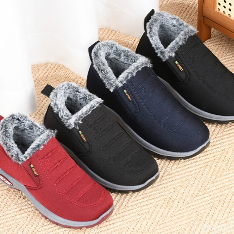 Sewing Velvet Fabric - Winter new snow boots men's shoes