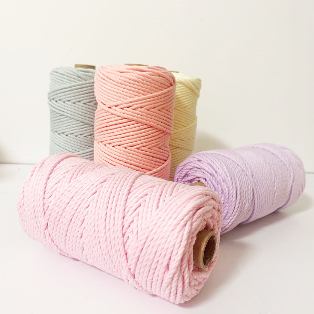 Sewing Recycling - Macrame Cotton Rope Thread for Home