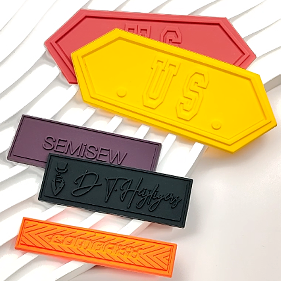 Sewing Recycling - Recycled Custom PVC Patch Silicone Patches