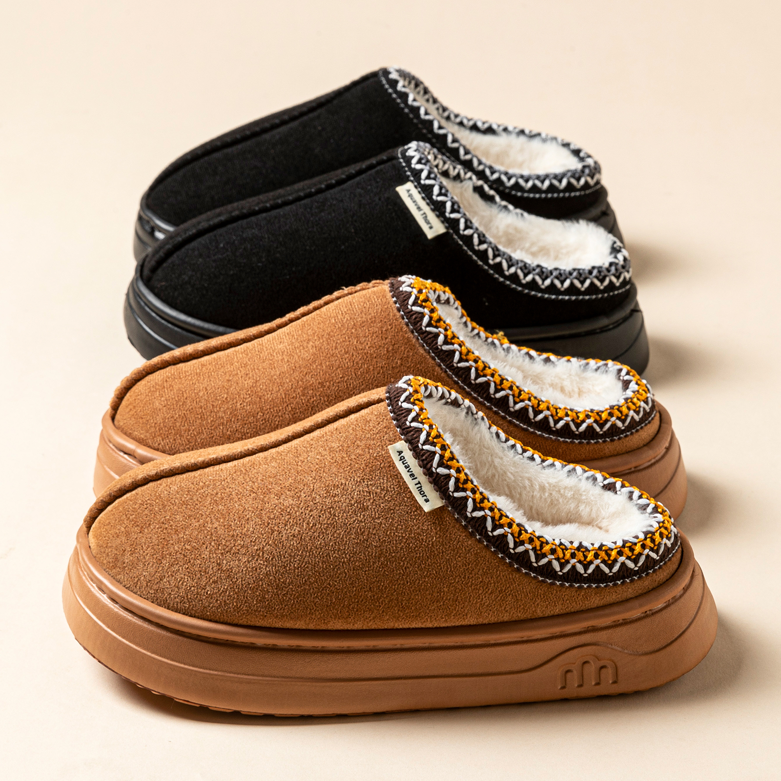 Sewing House - Winter Anti-slip Women's Soft Slipper Boots