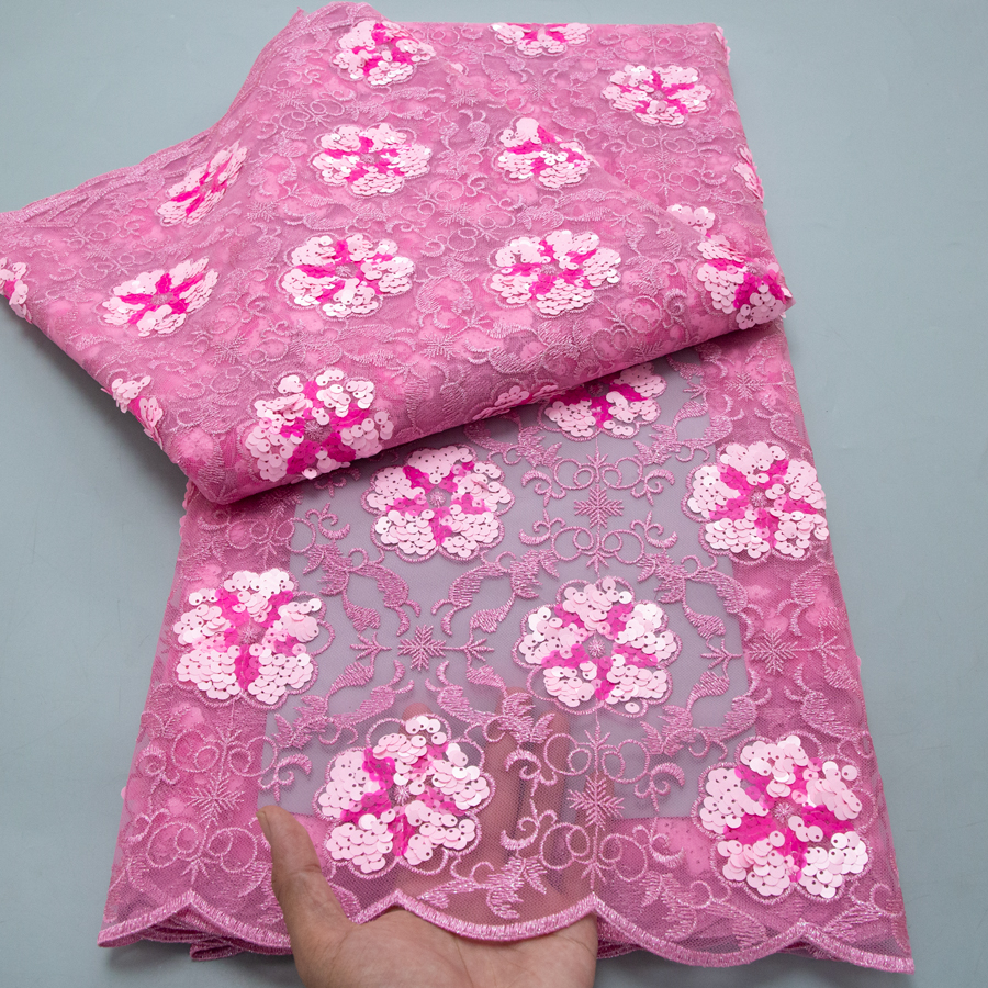 Sewing Net - 2026 French Embroidered Mesh Lace Fabric