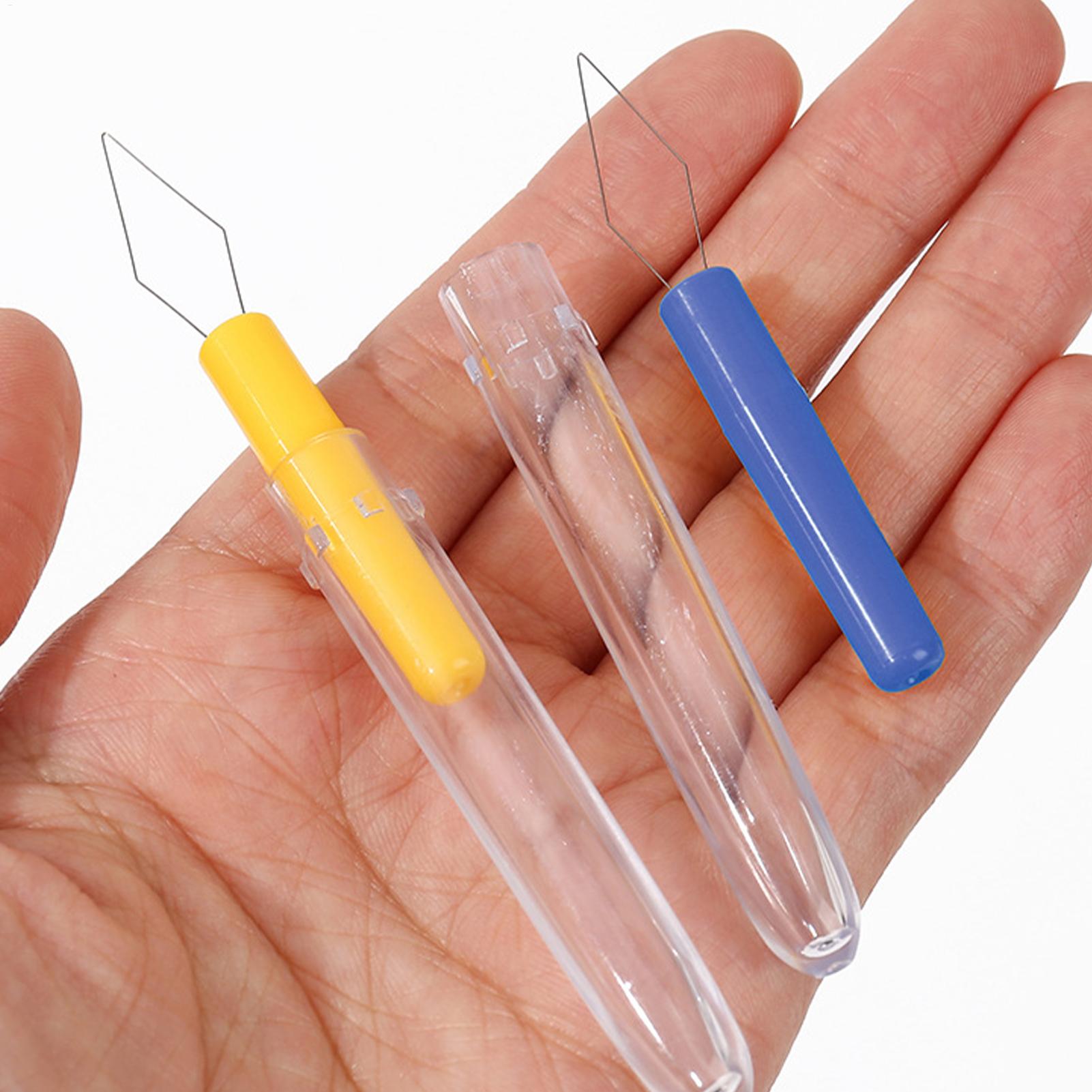 Textile Sewing Kit - 3pcs Auto Needle Threader Portable Sewing