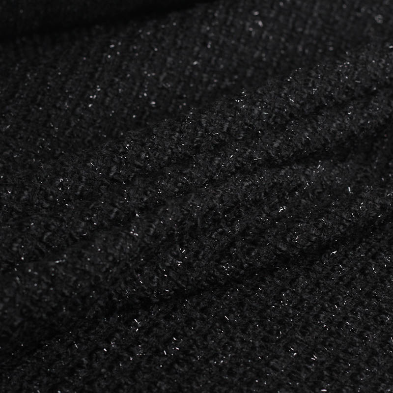 Sewing Tweed - Red raspberry 760g Black checkered weave