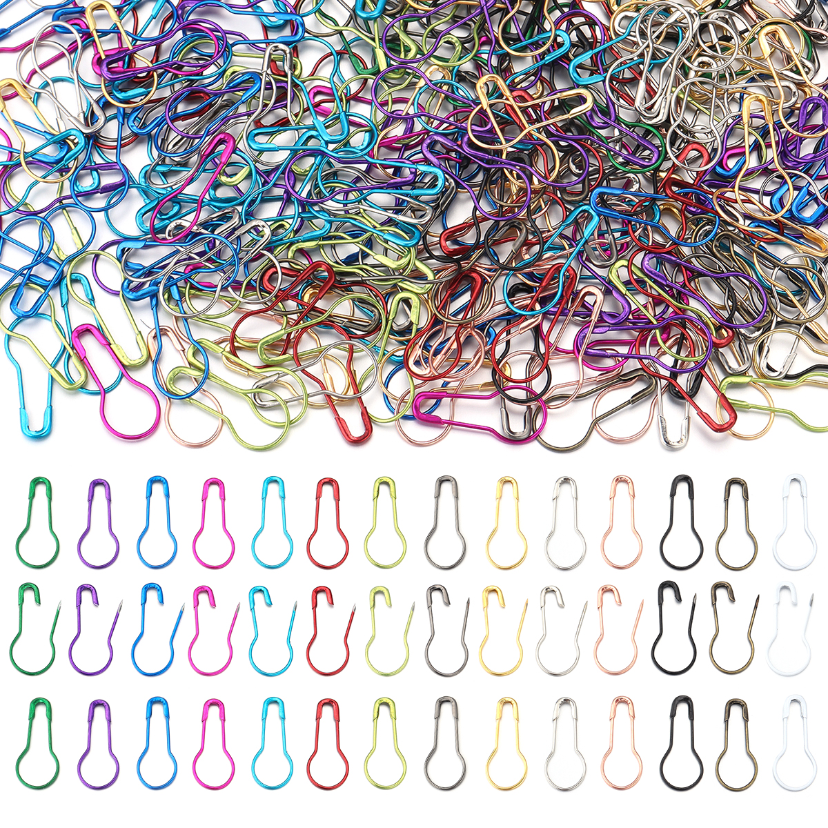 Sewing Art - 200Pcs/Lot Metal Pins Crochet Accessories Gourd