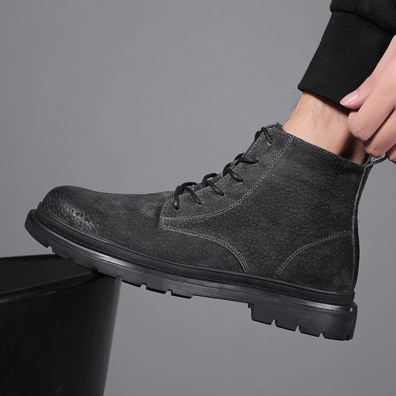 Sewing Nylon - Men's boots autumn and winter new