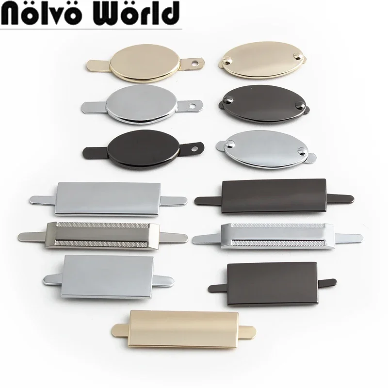 Sewing Label - 50/100PCS 36/34/28/23MM Oval,Rectangle Metal Labels Tags