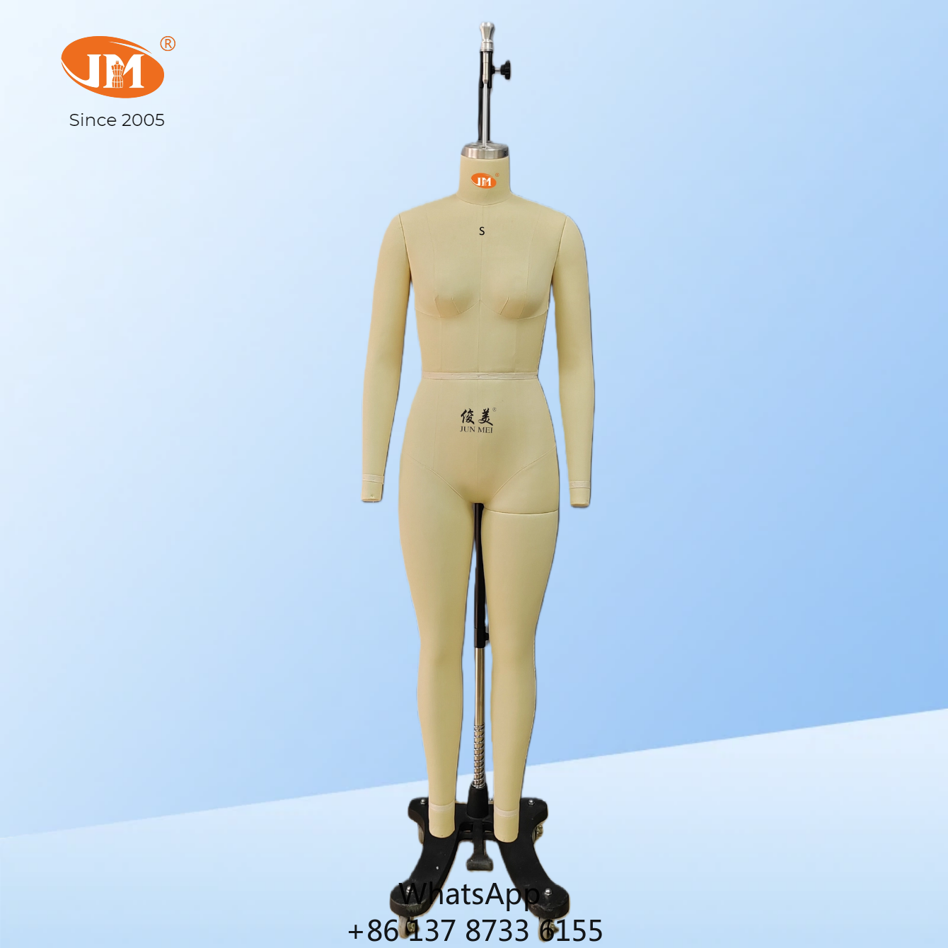 Dress Form Mannequin - 2016Fiberglass Adjustable Headless Standard Size S