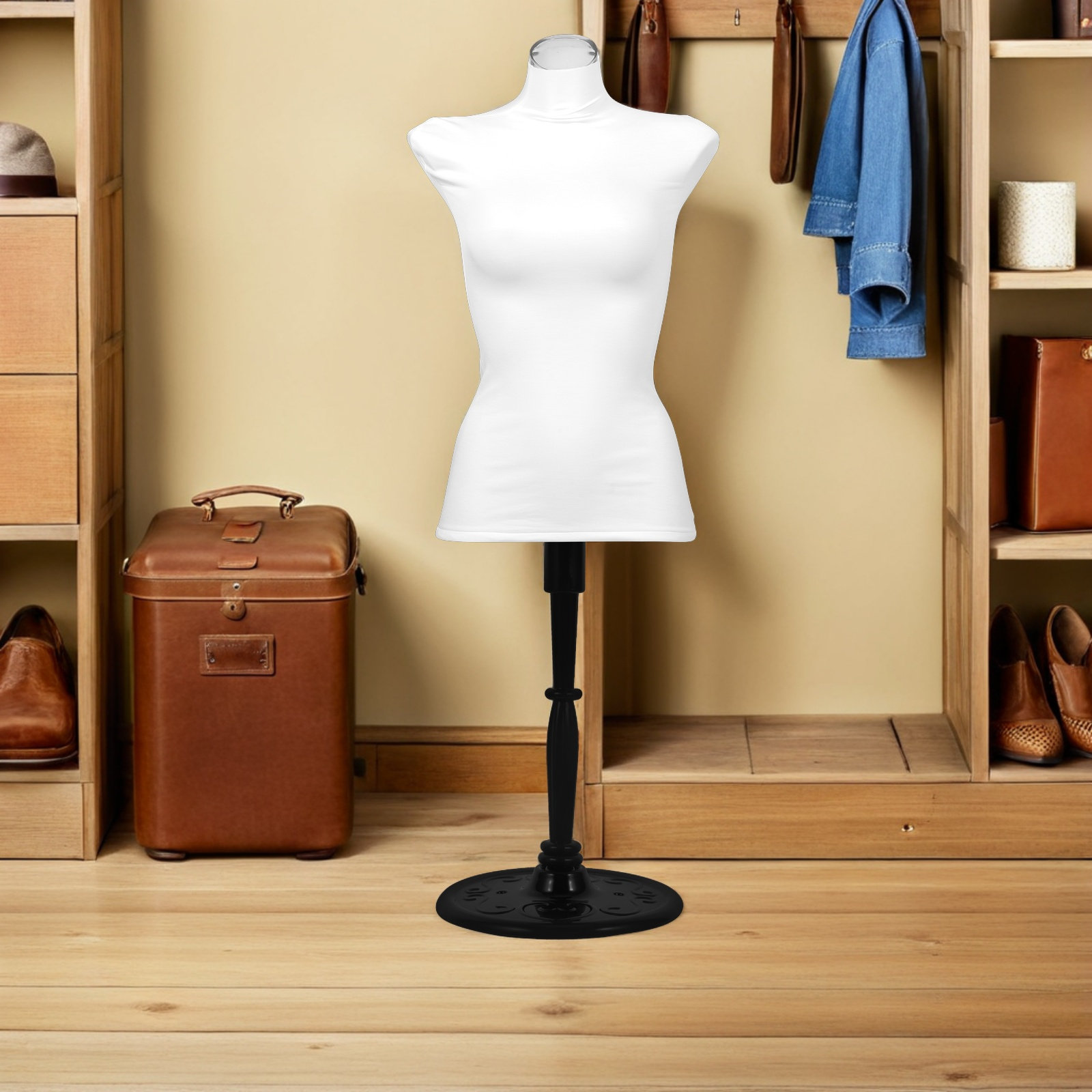 Mannequin Fabric Cover Flexibl - Dress Form Mannequin ulasan dan harga