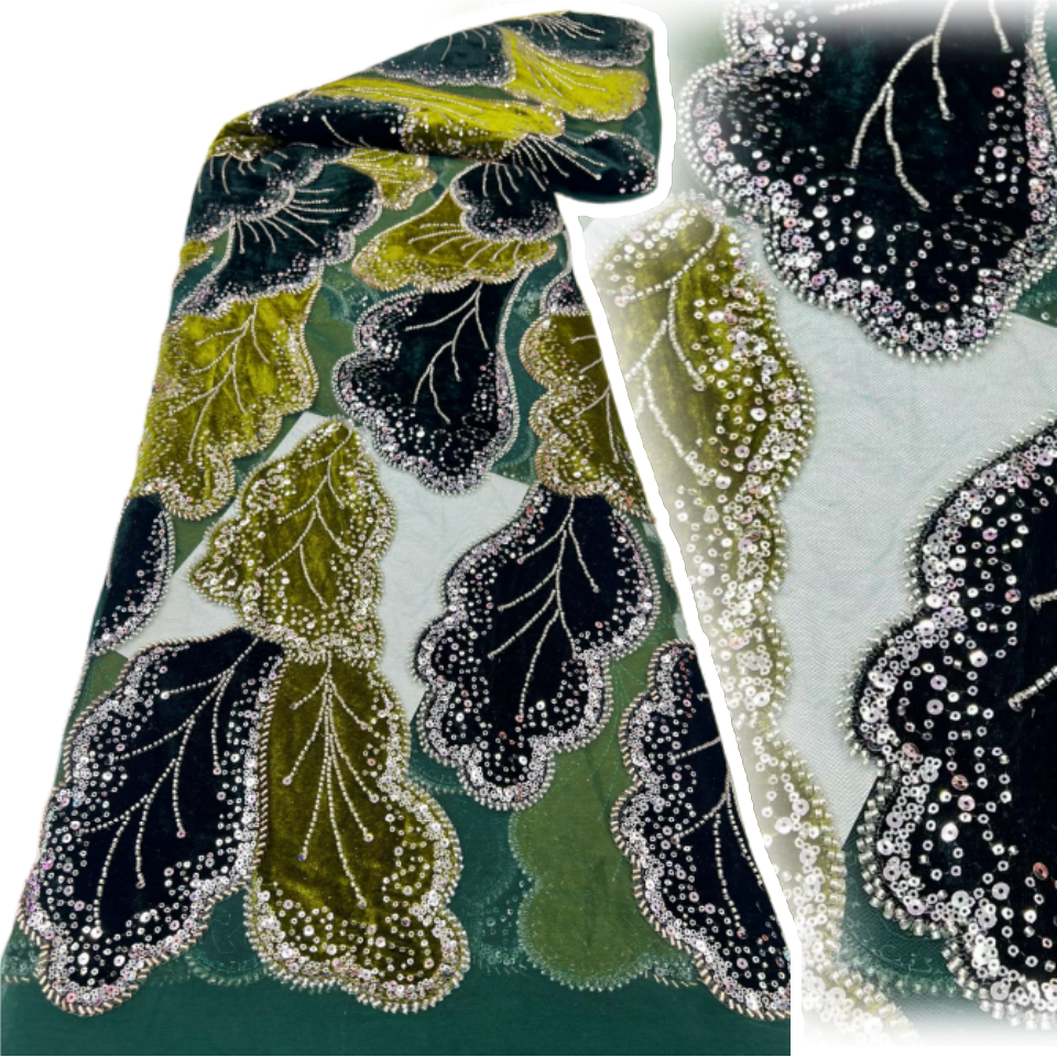 2026 Luxury African Lace Fabri - Sewing Velvet Fabric ulasan dan harga
