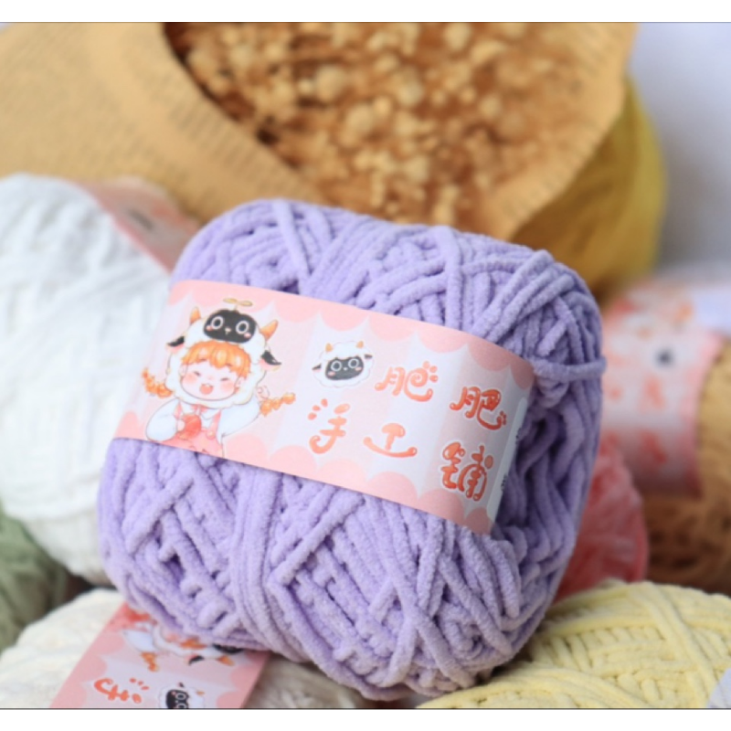 40g 3mm Chenille Hand Knitting - Sewing Recycling ulasan dan harga