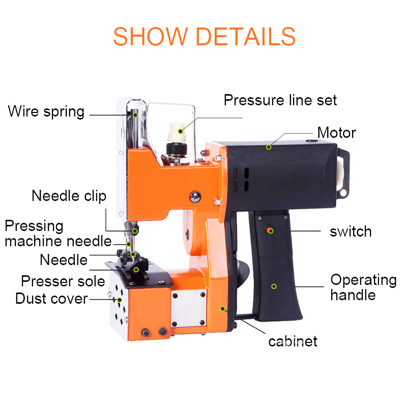 Portable Electric Sewing Machi - Textiles Sewing Machine ulasan dan harga