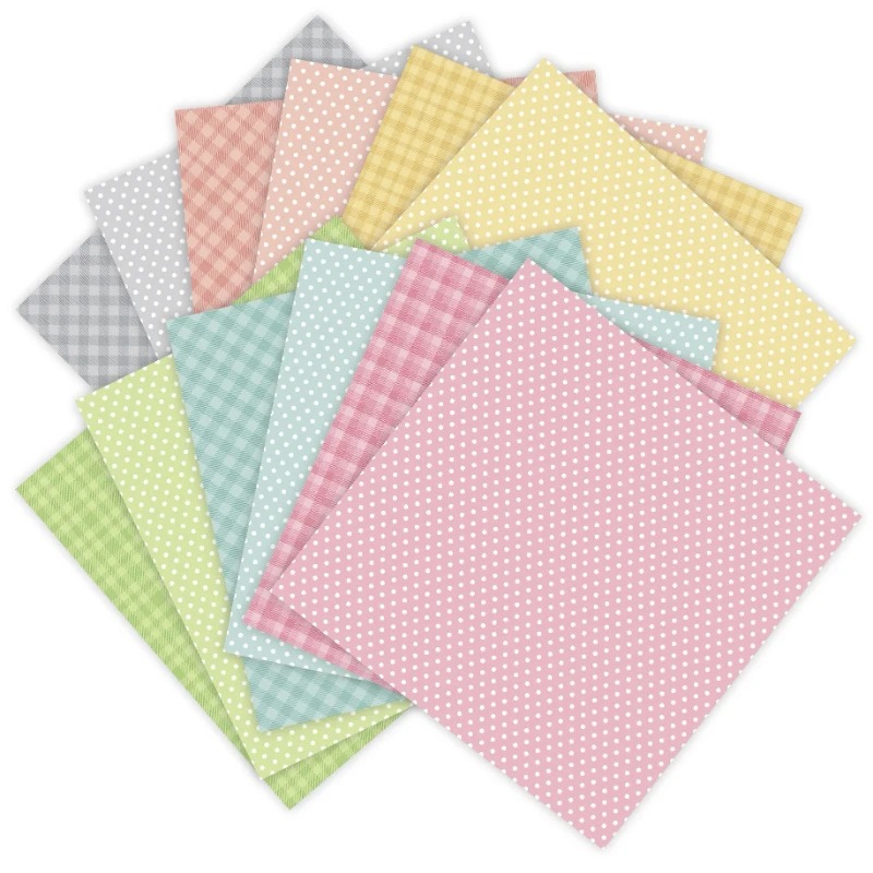12 Sheets Spring Colors Craft  - Pattern Tissue Paper ulasan dan harga