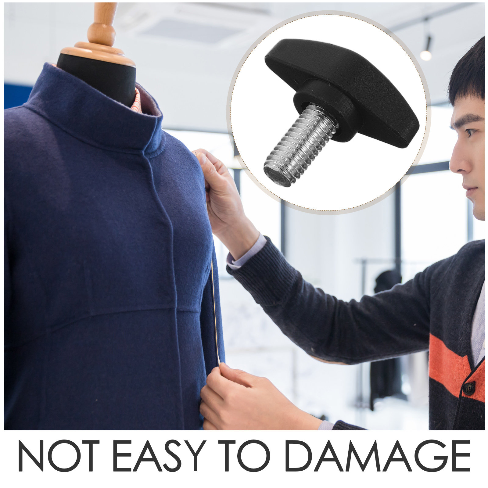 4Pcs Adjustable Mannequin Stan - Dress Form Mannequin ulasan dan harga