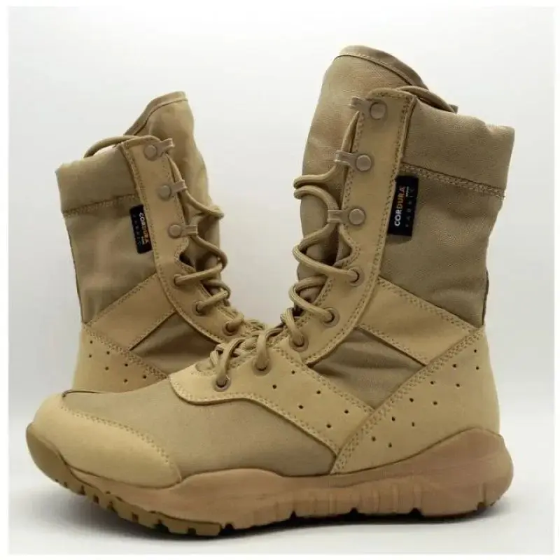 Desert boots 2025 high top tac - Sewing Nylon ulasan dan harga