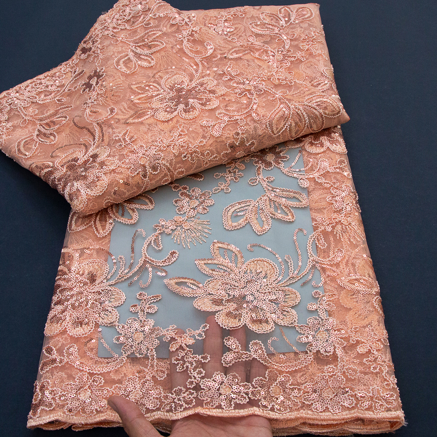 2026 African Mesh Tulle Lace F - Sewing Net ulasan dan harga
