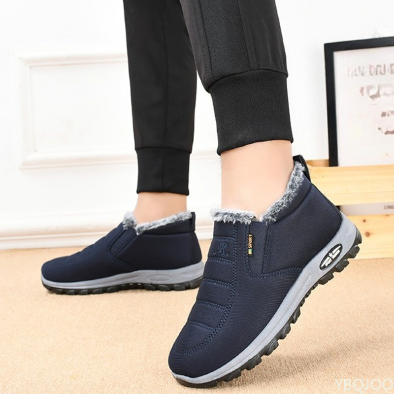 Winter new snow boots men's sh - Sewing Velvet Fabric ulasan dan harga