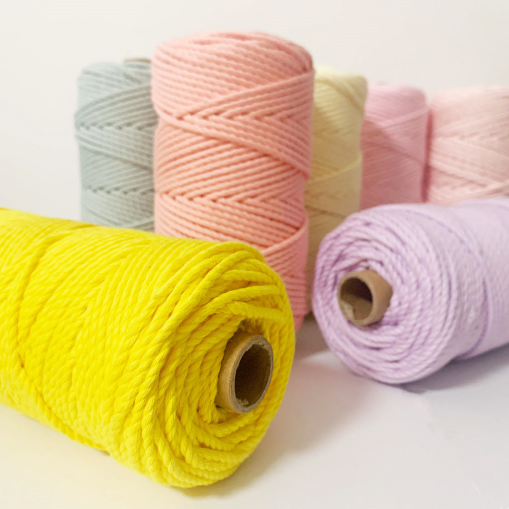 Macrame Cotton Rope Thread for - Sewing Recycling ulasan dan harga