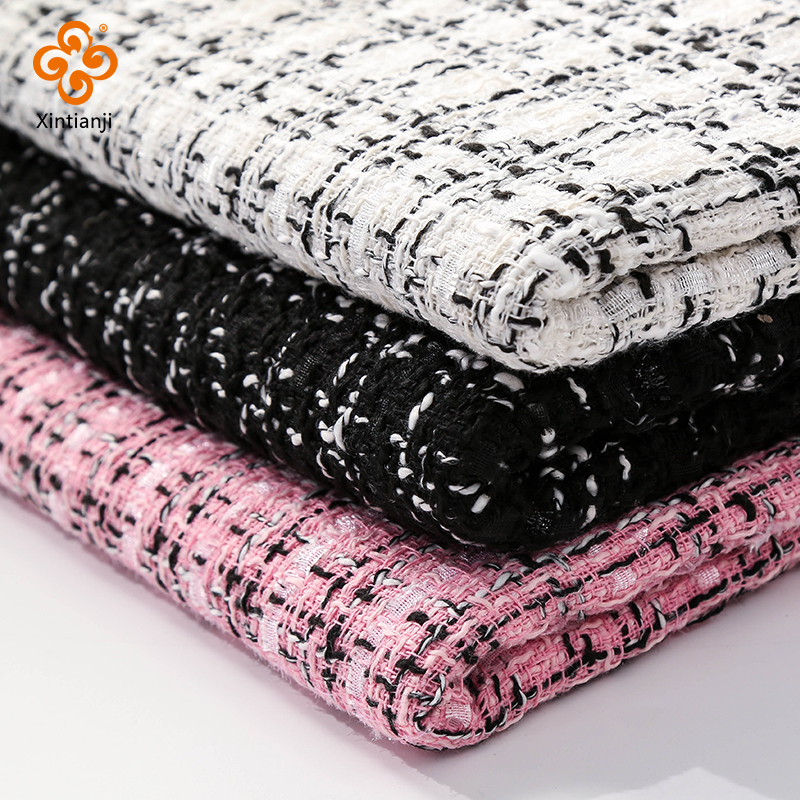 Woven Tweed Fabric Luxurious A - Sewing Tweed ulasan dan harga