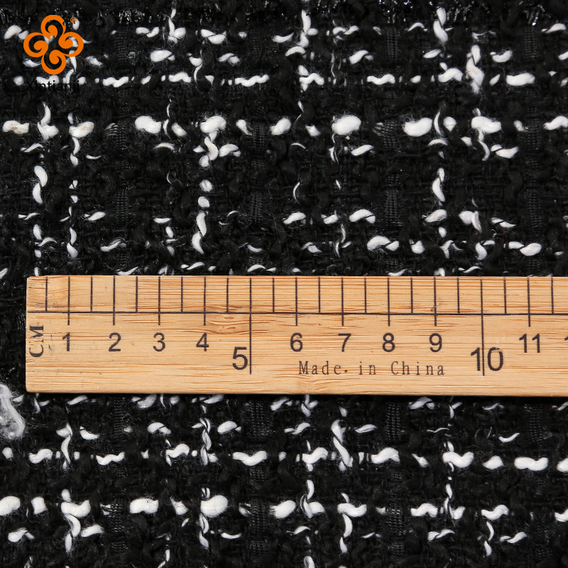 Woven Tweed Fabric Luxurious A - Sewing Tweed ulasan dan harga
