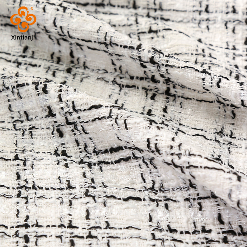 Woven Tweed Fabric Luxurious A - Sewing Tweed ulasan dan harga