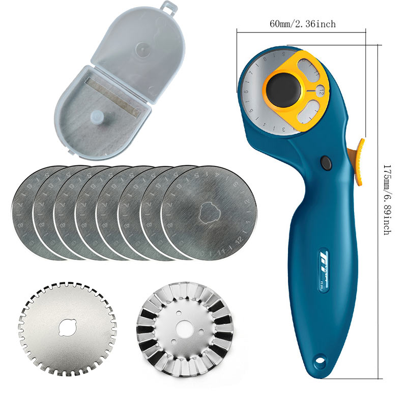 Rotary Cutter Patchwork Leathe - Textile Sewing Kit ulasan dan harga