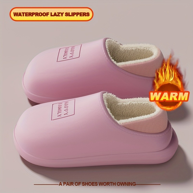 Winter EVA Warm Slippers Men W - Sewing House ulasan dan harga