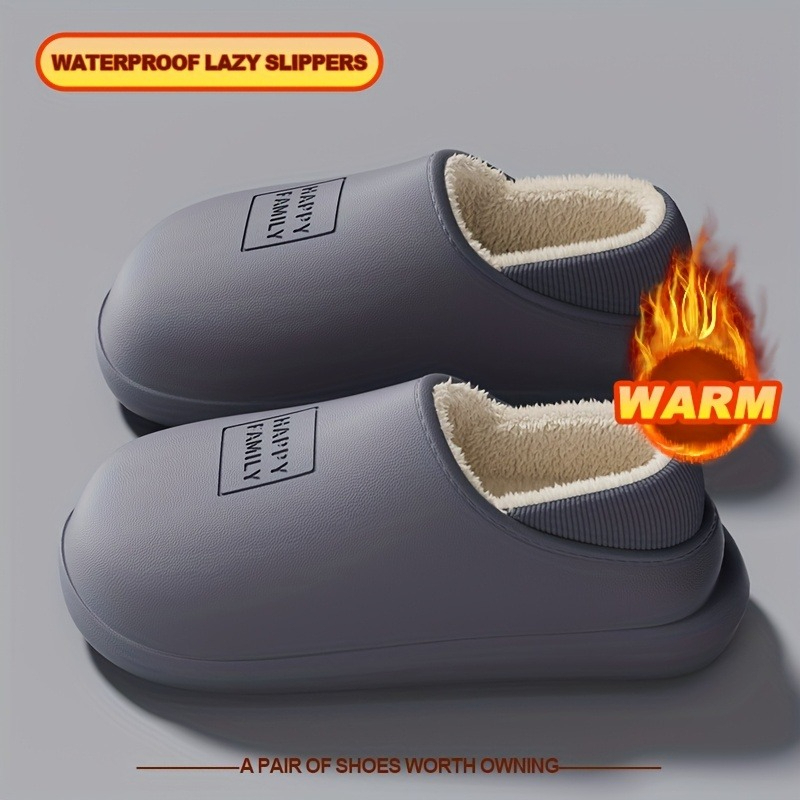 Winter EVA Warm Slippers Men W - Sewing House ulasan dan harga