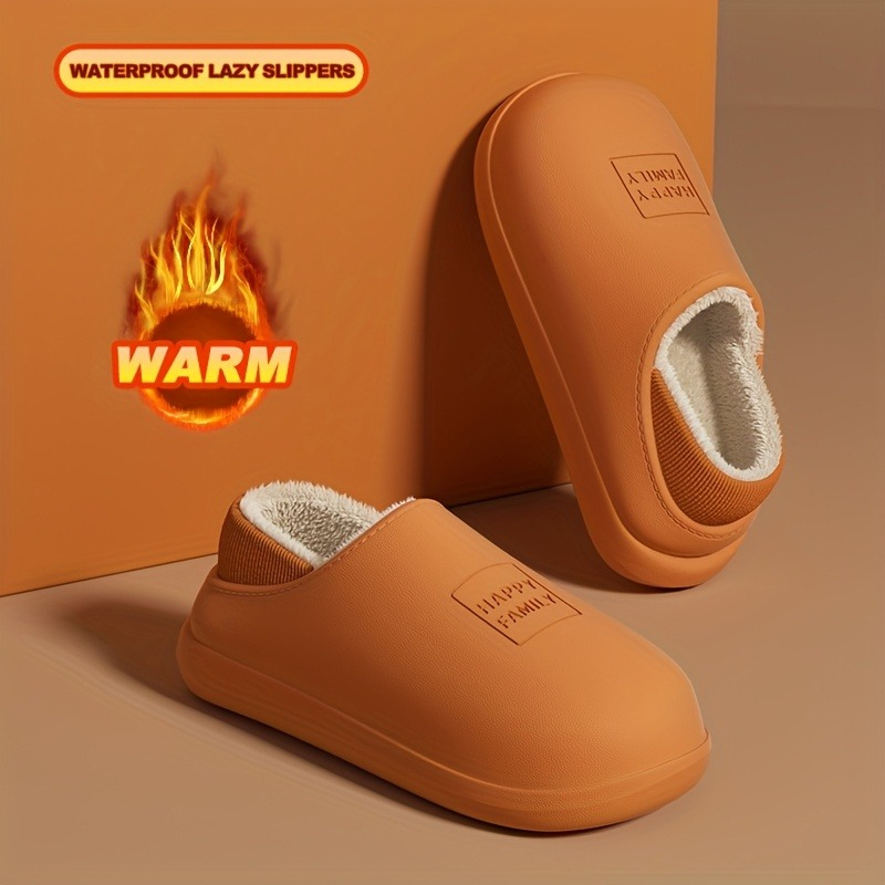 Winter EVA Warm Slippers Men W - Sewing House ulasan dan harga