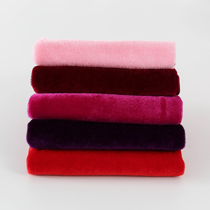 5Pcs 50x50cm Solid Color Velve - Sewing Velvet Fabric ulasan dan harga