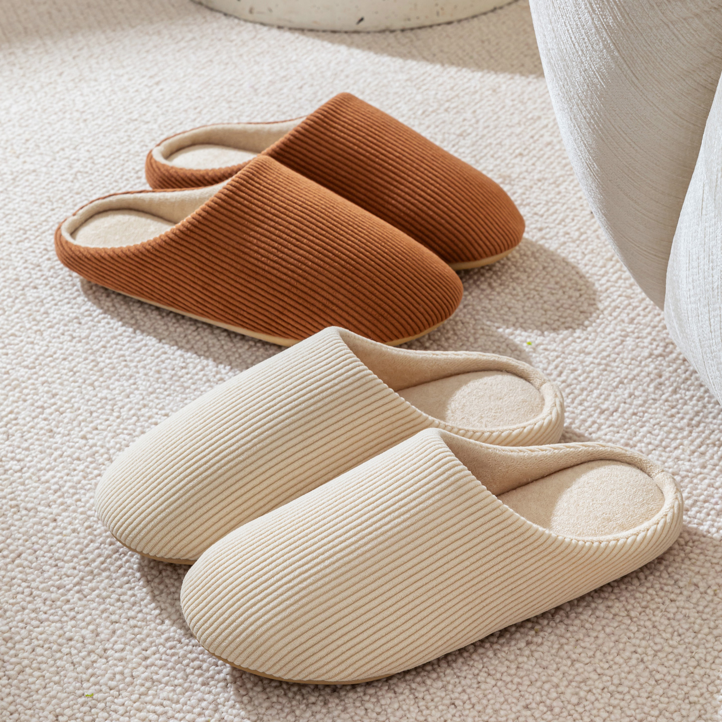 Solid Color Indoor Slippers fo - Sewing House ulasan dan harga
