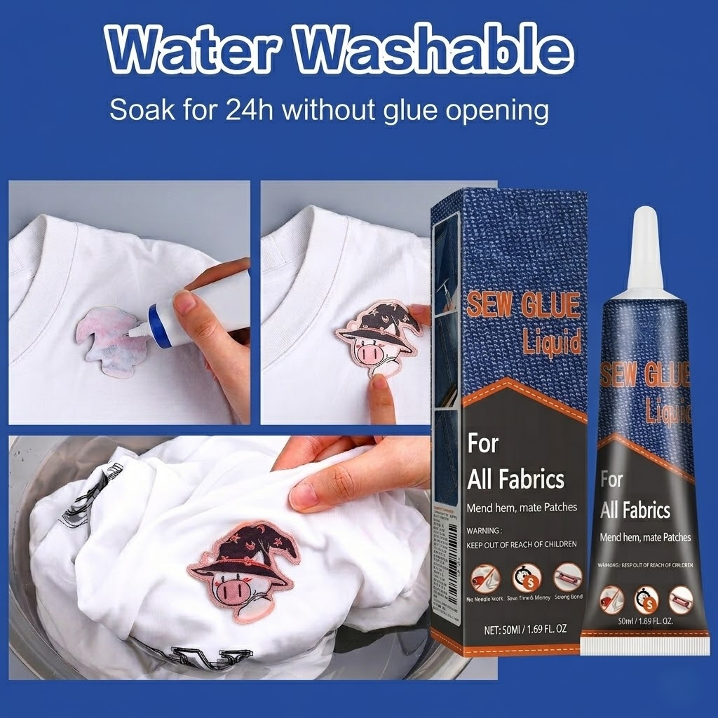 50ml Fabric Sewing Glue Fast D - Sewing Repair ulasan dan harga