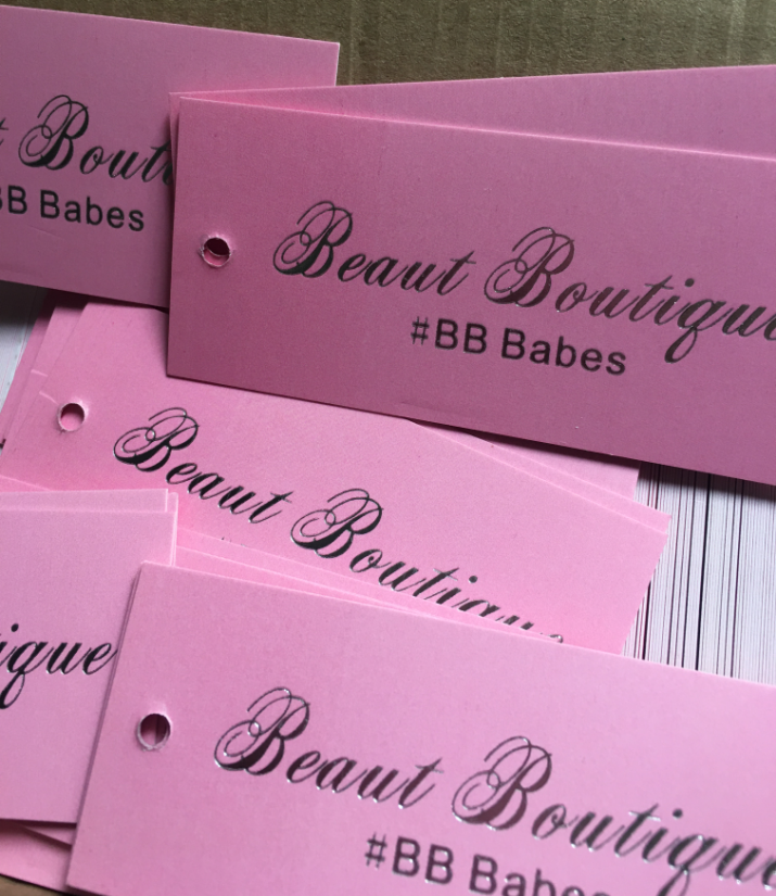 1000pcs Customized Hang Tags L - Sewing Label ulasan dan harga