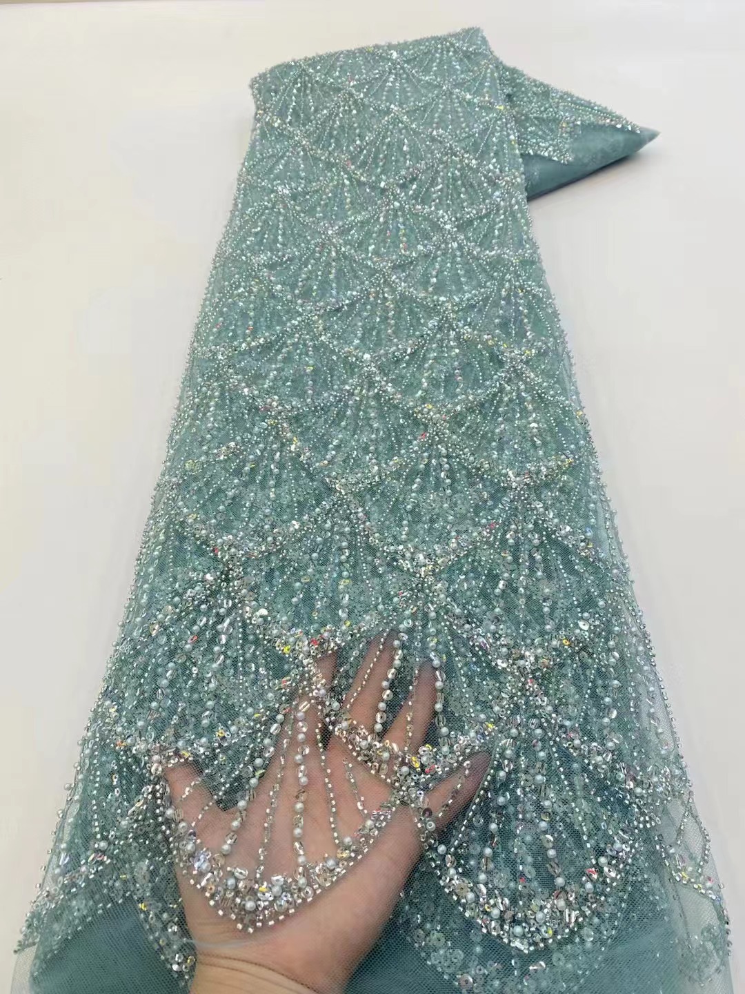 African Tulle Lace Fabric 2026 - Sewing Net ulasan dan harga