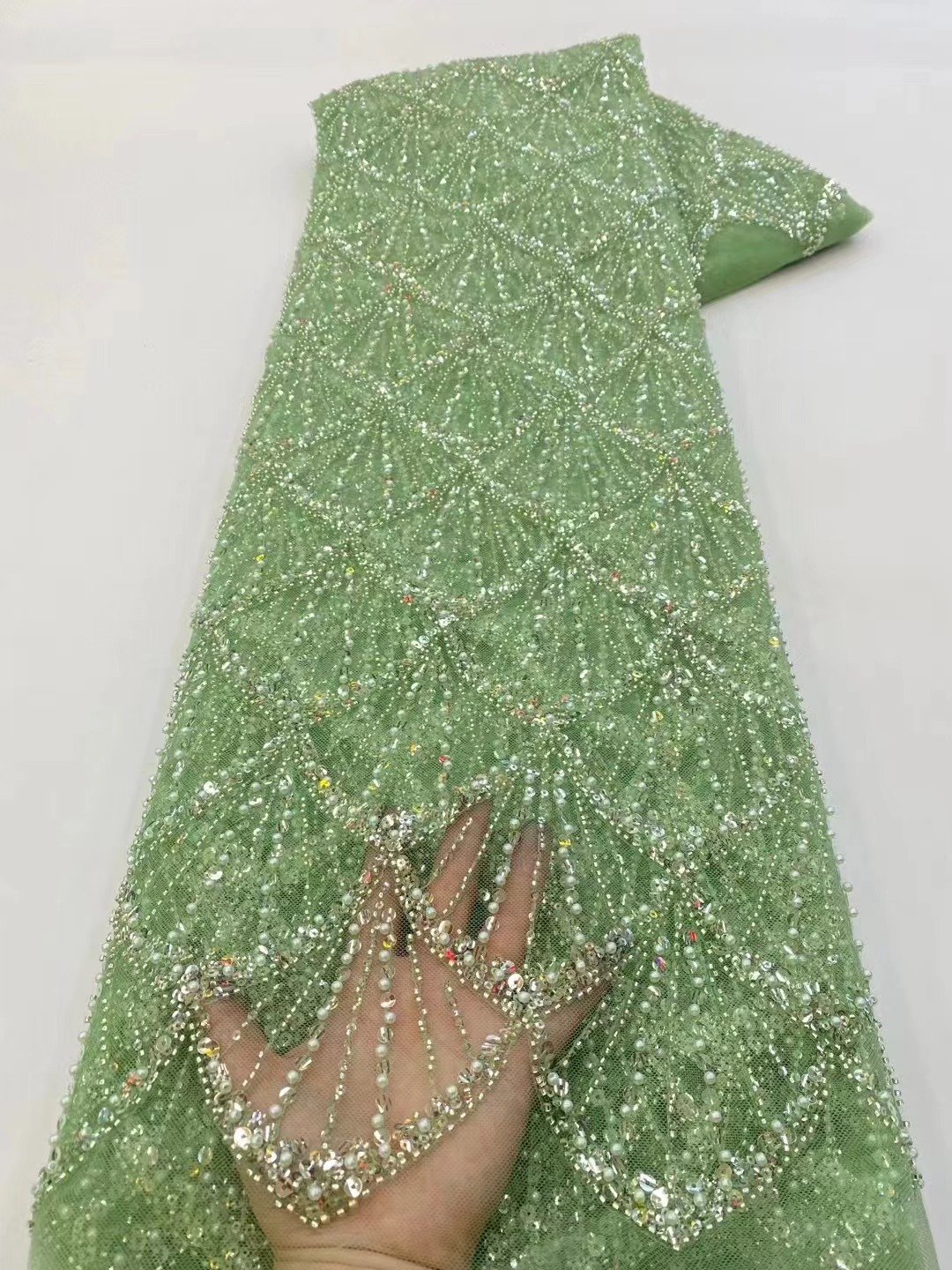 African Tulle Lace Fabric 2026 - Sewing Net ulasan dan harga