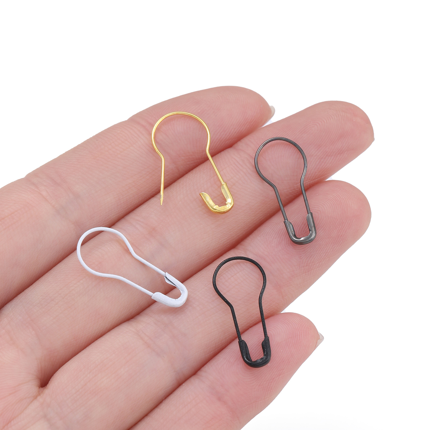100Pcs/Lot Metal Gourd Safety  - Sewing Art ulasan dan harga