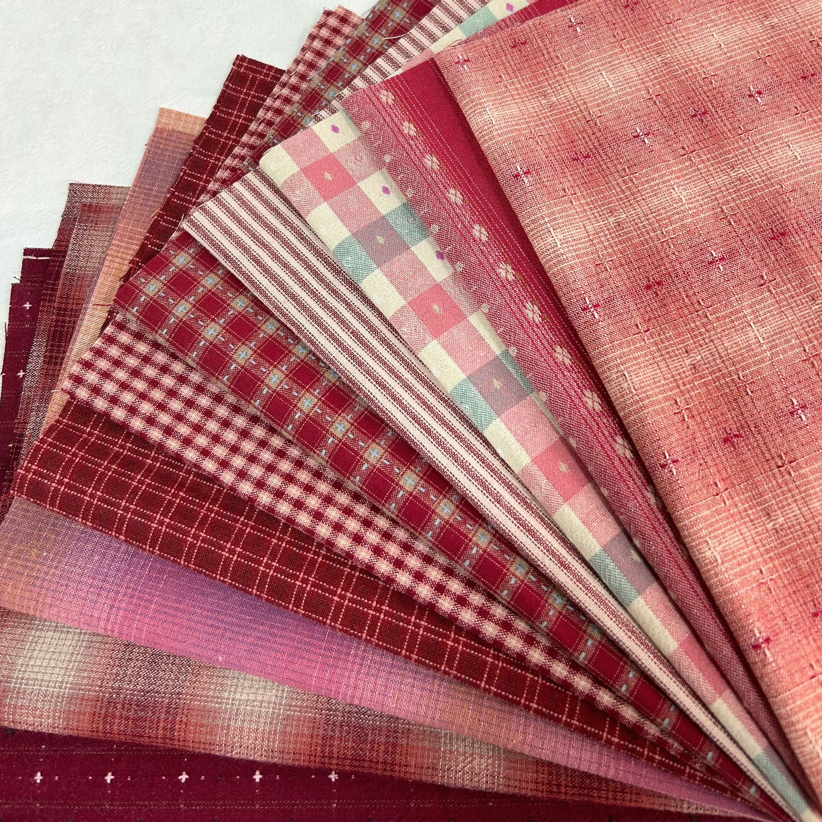 24x33cm 10pcs Pre-Dyed Cotton  - Sewing Tweed Fabric ulasan dan harga
