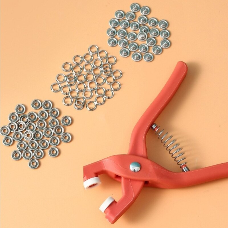 50 Sets 9.5MM Five Jaw Buckle  - Textile Sewing Kit ulasan dan harga