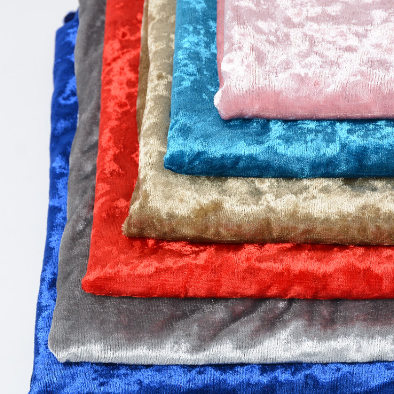 Stretch Velvet Fabrics Fabric  - Sewing Velvet Fabric ulasan dan harga