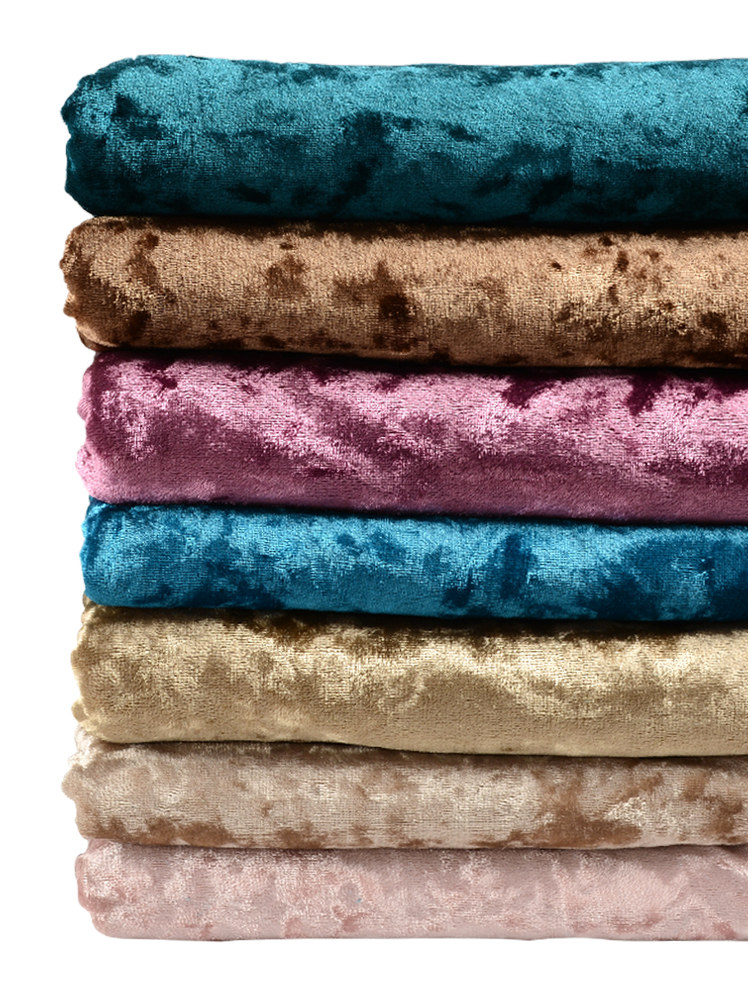 Stretch Velvet Fabrics Fabric  - Sewing Velvet Fabric ulasan dan harga
