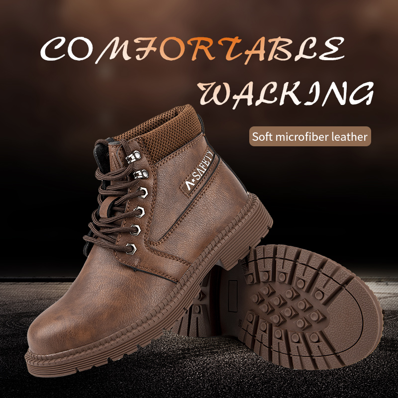 Unisex Safety Shoes Steel Toe  - Sewing Nylon ulasan dan harga