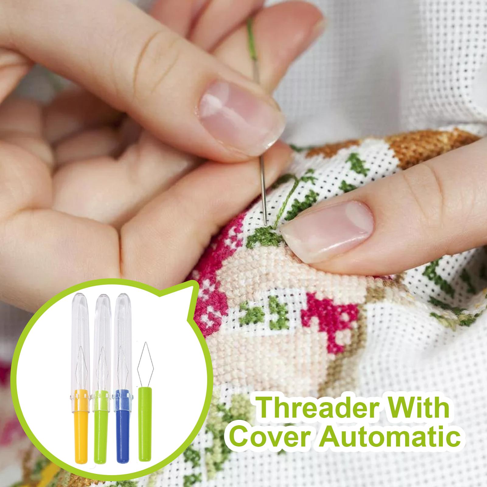 3pcs Auto Needle Threader Port - Textile Sewing Kit ulasan dan harga