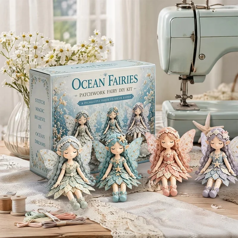 Flower Fairies Patchwork DIY K - Textile Sewing Kit ulasan dan harga