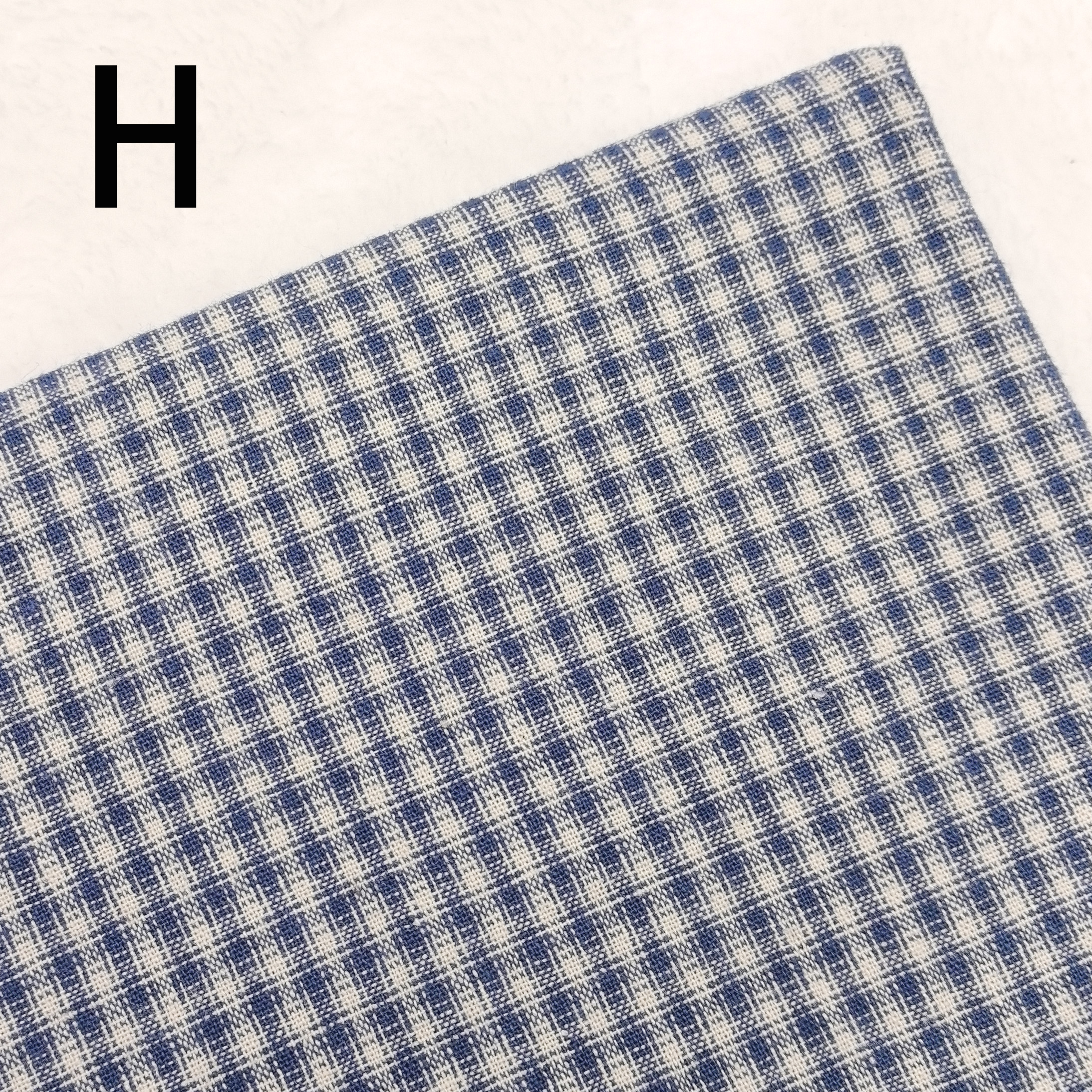Striped grid yarn-dyed first d - Sewing Tweed Fabric ulasan dan harga