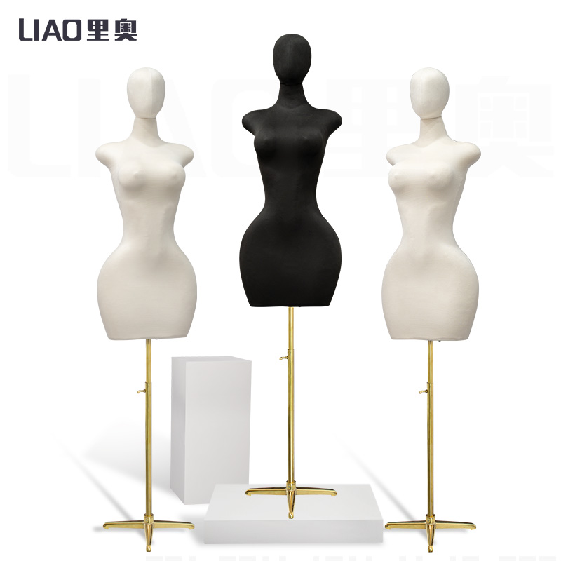 Half body curvy mannequin tors - Dress Form Mannequin ulasan dan harga