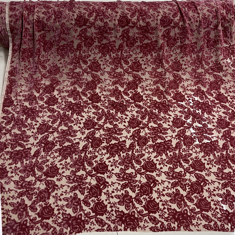 Chinese-style Silk Velvet Fabr - Sewing Velvet Fabric ulasan dan harga