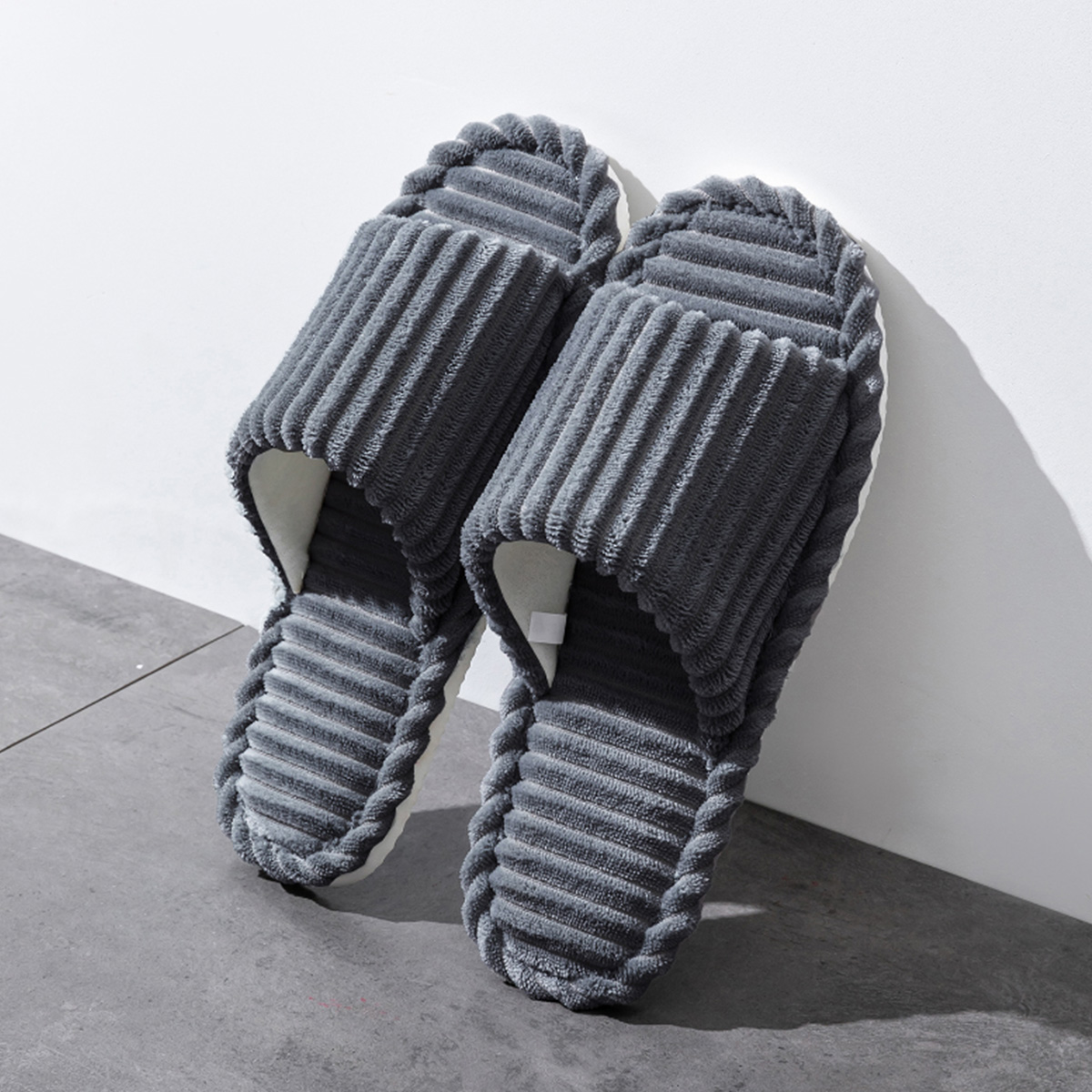 Open-Toe Breathable House Slip - Sewing House ulasan dan harga